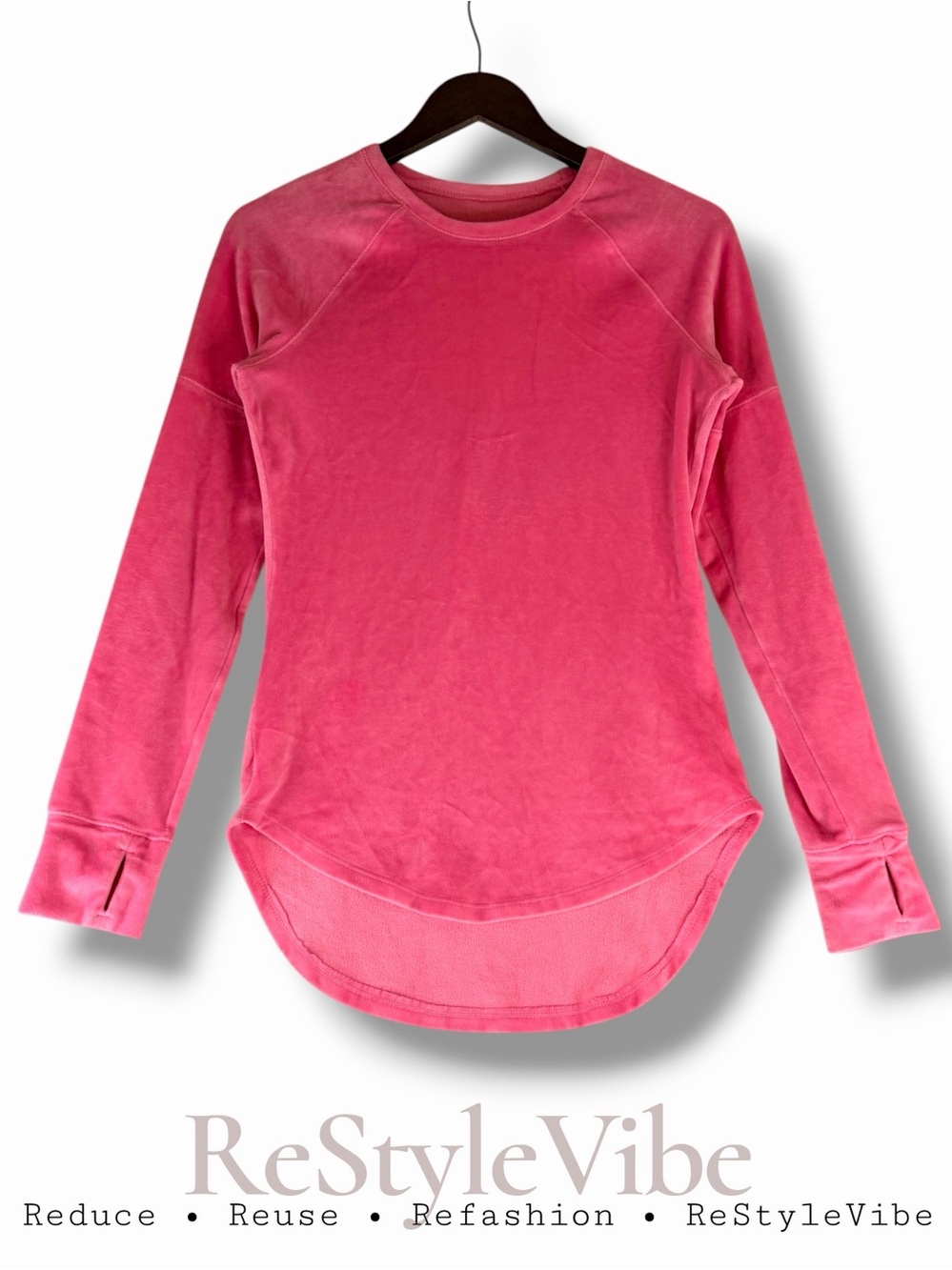 CUDDL DUDS Women’s Size S Shirt Crew Long Sleeve Climate Right Stretch Pink